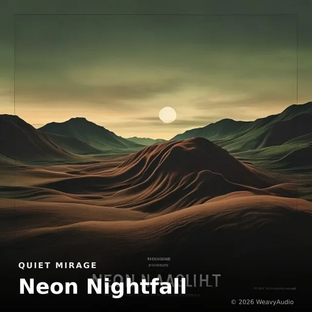 Neon Nightfall – Quiet Mirage, okładka