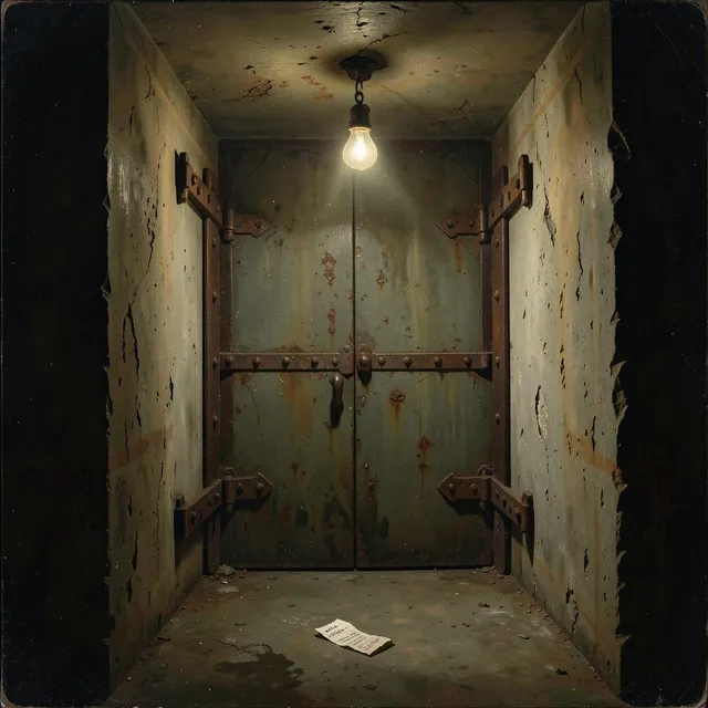 Concrete Interval – Iron Vault, okładka