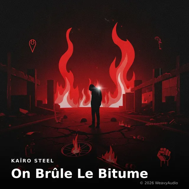 On Brûle Le Bitume – Kaïro Steel, okładka