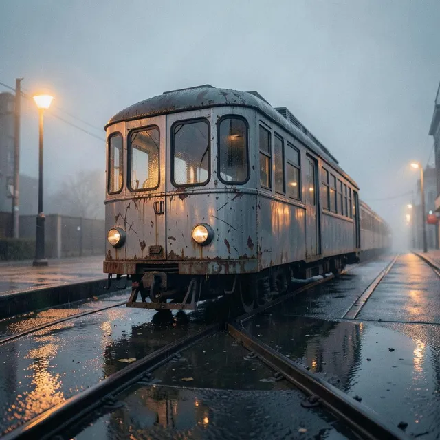Stary Tramwaj Przez Miasto – Stara Zmiana, okładka
