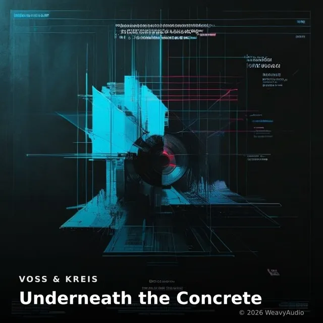 Underneath the Concrete – Voss & Kreis, okładka