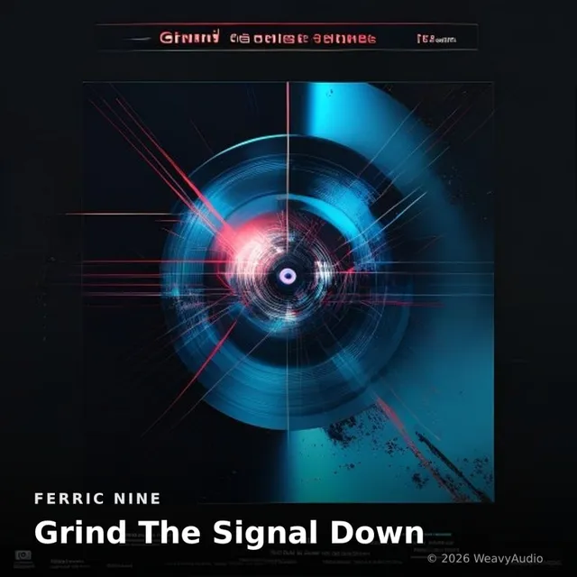Grind The Signal Down – Ferric Nine, okładka
