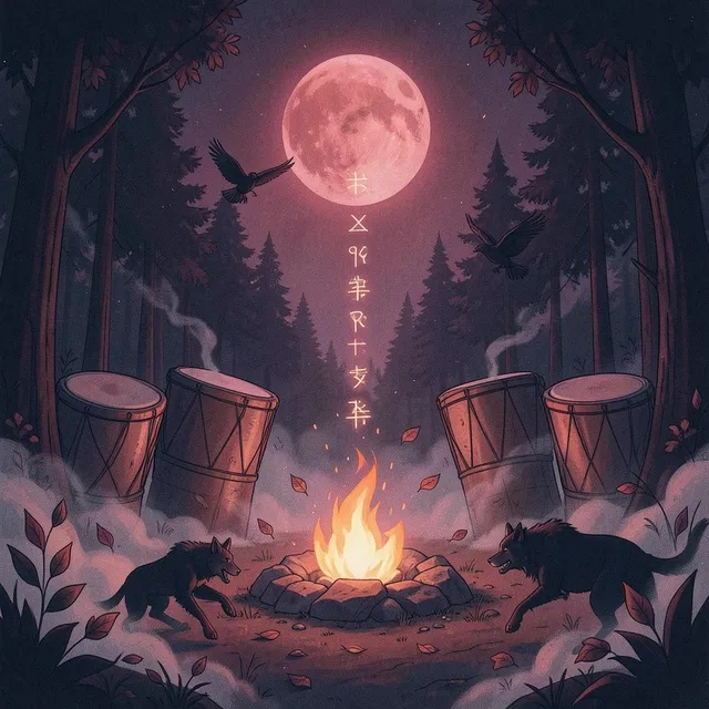 Children of the Sacred Fire – VAYRAN, okładka