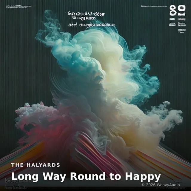 Long Way Round to Happy – The Halyards, okładka
