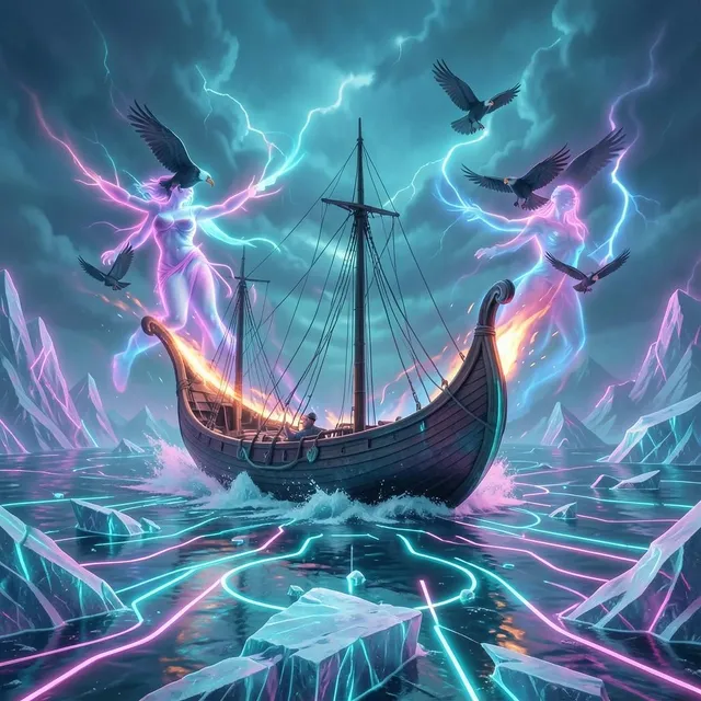 Frostcode Ragnarøk – Gilded Horizon, okładka