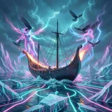 Frostcode Ragnarøk by Gilded Horizon — Nordic Bass Dark cover art on WeavyAudio