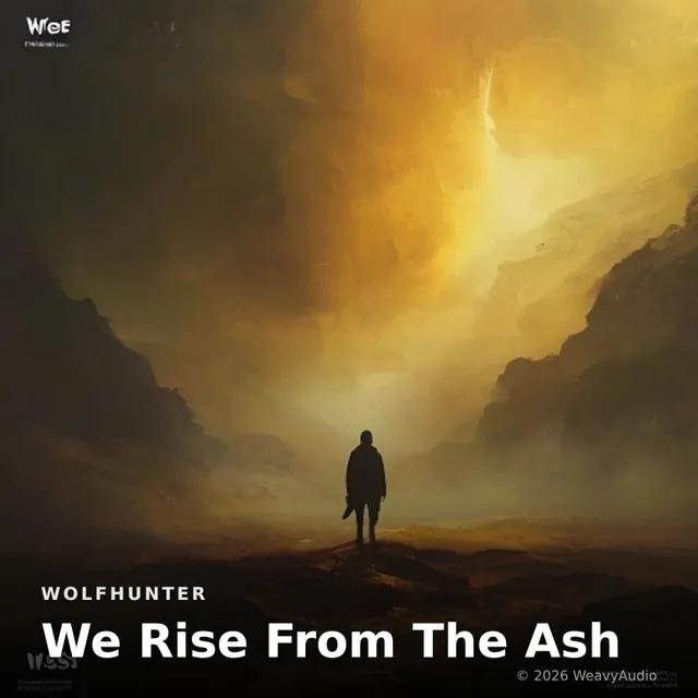We Rise From The Ash – Wolfhunter, okładka