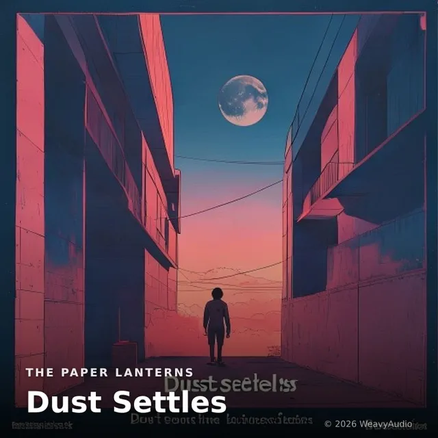 Dust Settles – The Paper Lanterns, okładka