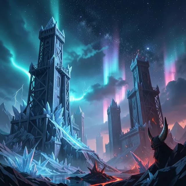 Frostrborn Empire – Cascade & Meridian, okładka