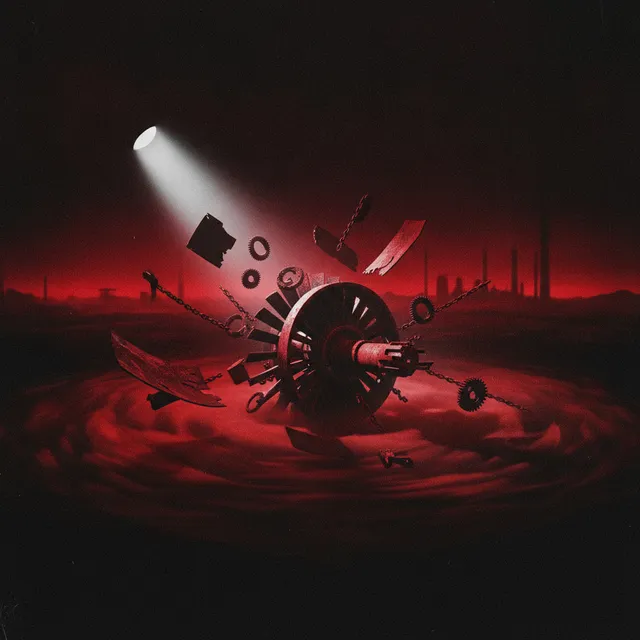 Steel breath, pull it slow – DJ Rustbelt, okładka