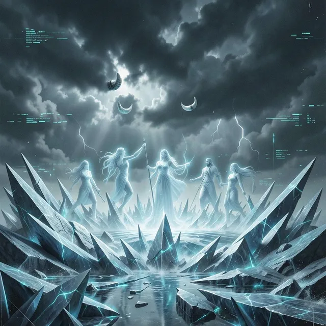 The Eternal War in the Silent – Ramona Rune, okładka