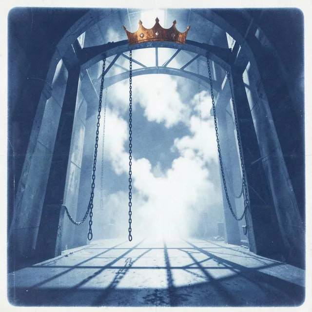 Found you in the rust cathedral – Crimson Harbor, okładka