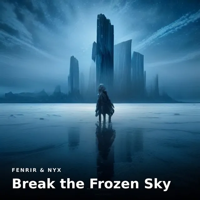 Break the Frozen Sky – Fenrir & Nyx, okładka