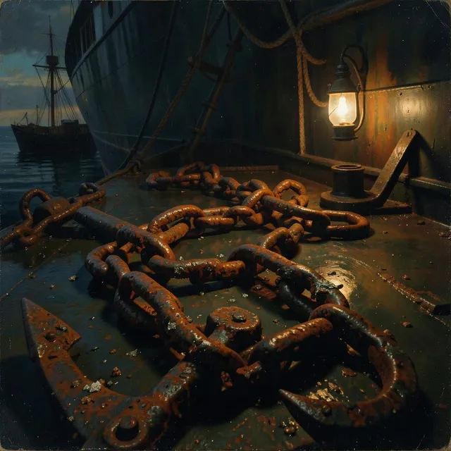 Ballast and Rust – Crimson Harbor, okładka