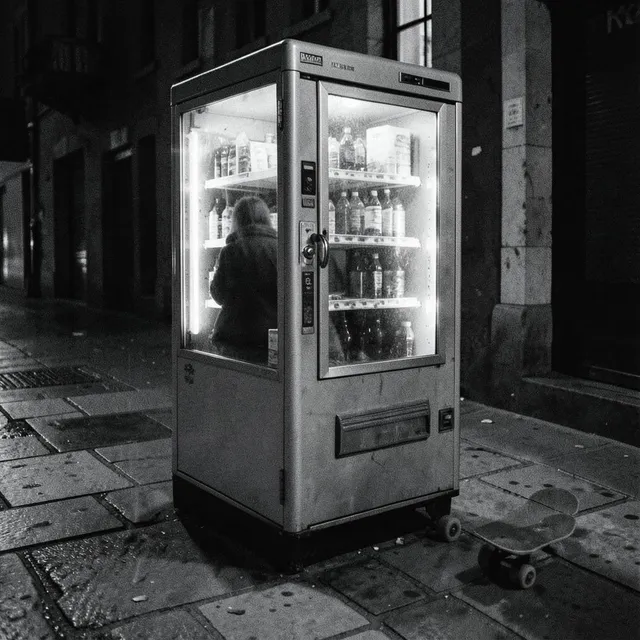 Whispers on the Boulevard – Midnight Vending, okładka