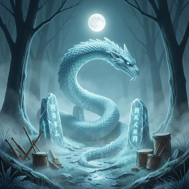 Serpent of the Frozen Void – Young Kartel, okładka