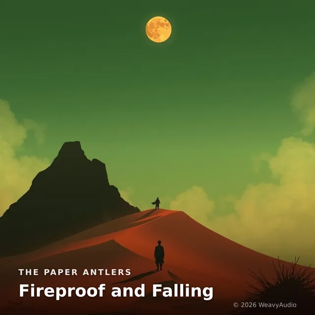 Fireproof and Falling – The Paper Antlers, okładka