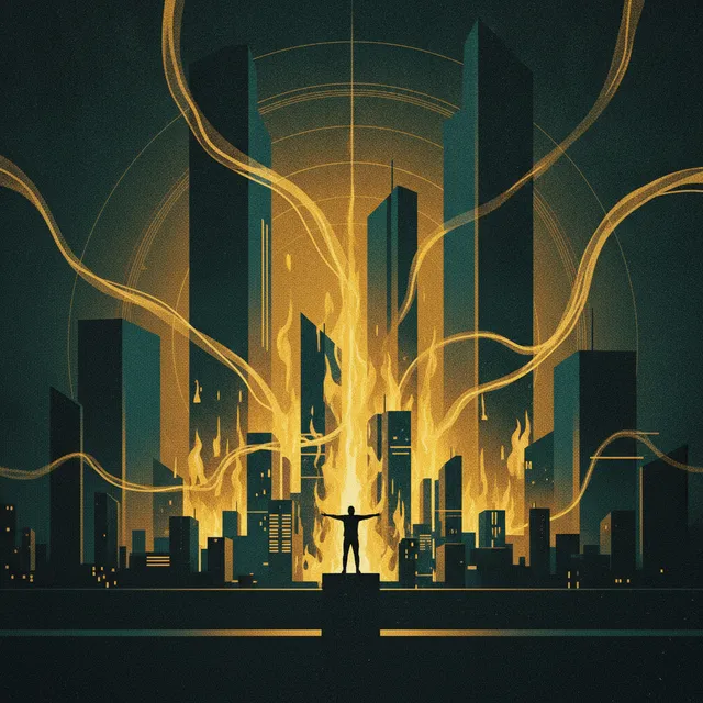 Skyline ignition, we're burning tonight – Ashen Cascade, okładka