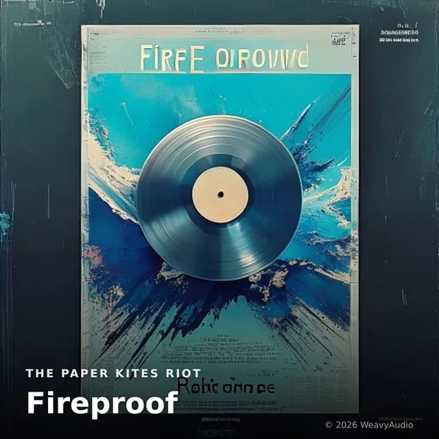 Fireproof – The Paper Kites Riot, okładka