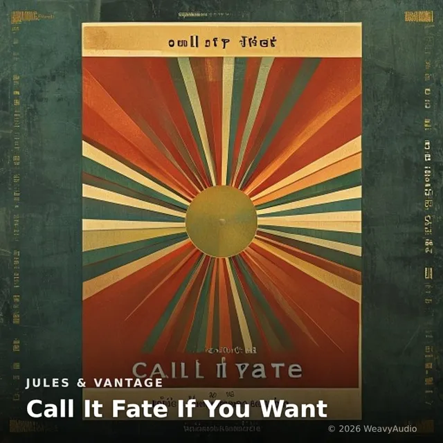 Call It Fate If You Want – Jules & Vantage, okładka