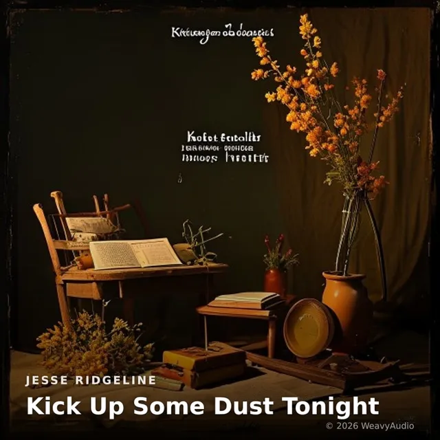 Kick Up Some Dust Tonight – Jesse Ridgeline, okładka