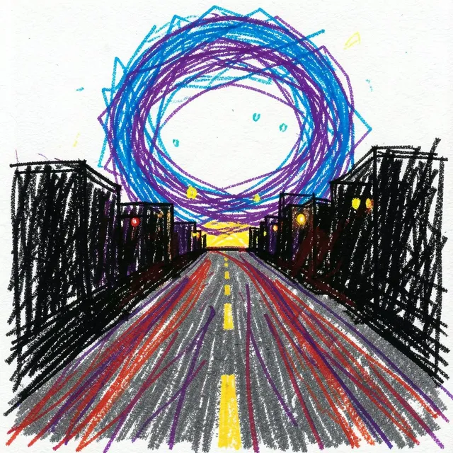 Północy ślad 2 – Neon Krąg, okładka
