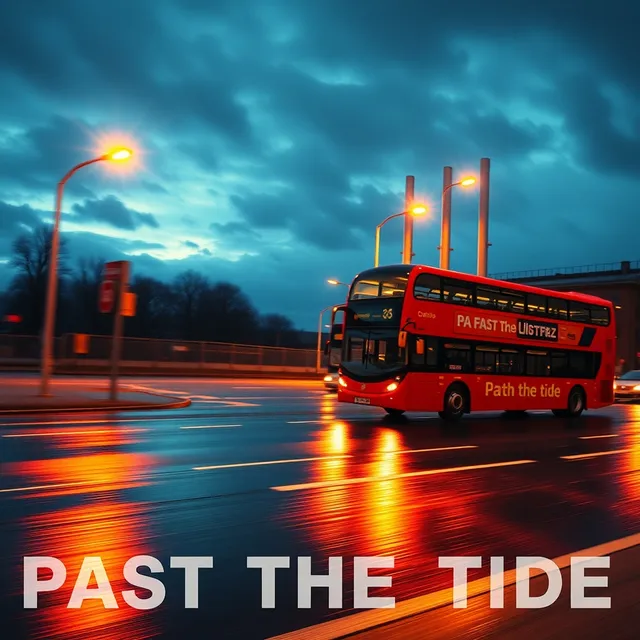 Past the Tide – Synth Krez, okładka