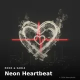 Neon Heartbeat by Rook & Sable — Synthwave Melancholic cover art on WeavyAudio