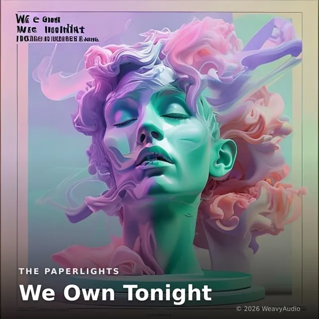 We Own Tonight – The Paperlights, okładka