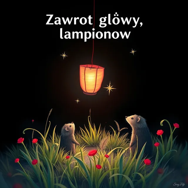 Zawrót głowy, lampionowy – Smok Felek i Przyjaciele, okładka