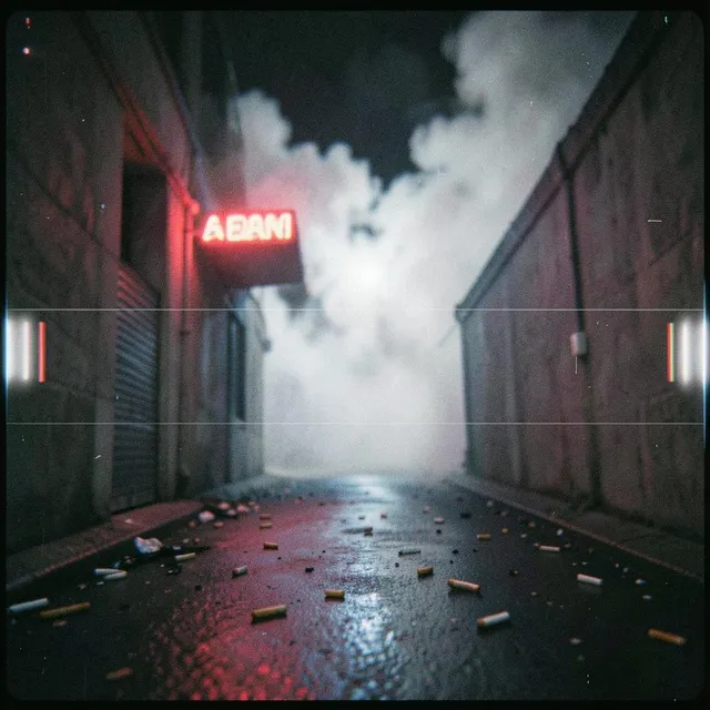 Popiół w gardle 2 – Blask & Smog, okładka