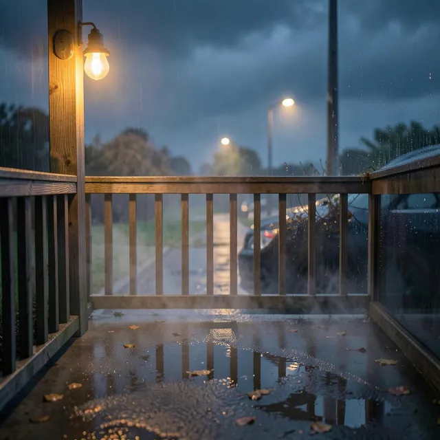 Keep the Porch Light On by Paper Static — Lo-Fi Mellow cover art on WeavyAudio