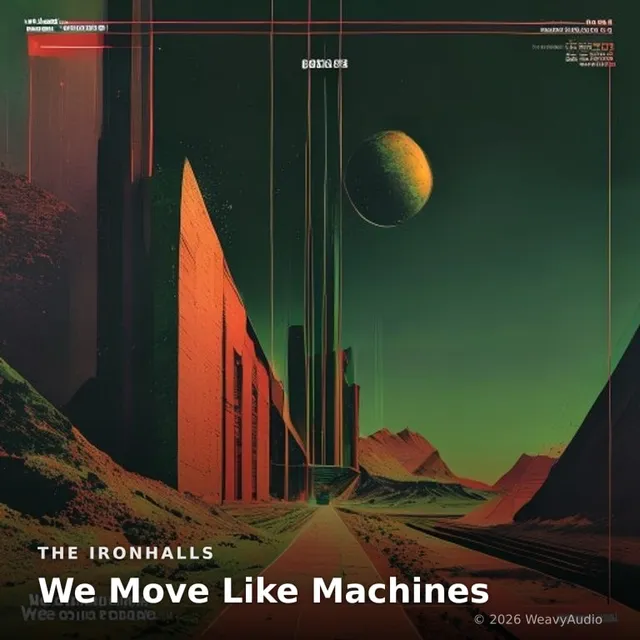 We Move Like Machines – The Ironhalls, okładka