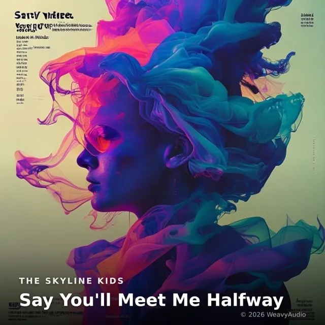 Say You'll Meet Me Halfway – The Skyline Kids, okładka