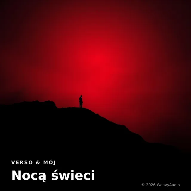Nocą świeci – Verso & Mój, okładka