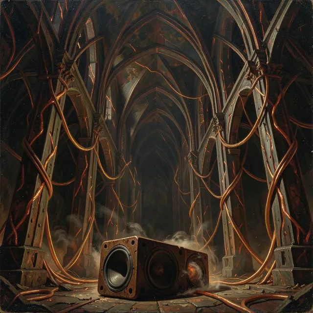 Voltage cathedral, we're the choir – Cyro Cipher, okładka