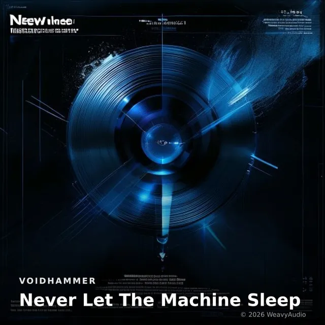 Never Let The Machine Sleep – Voidhammer, okładka
