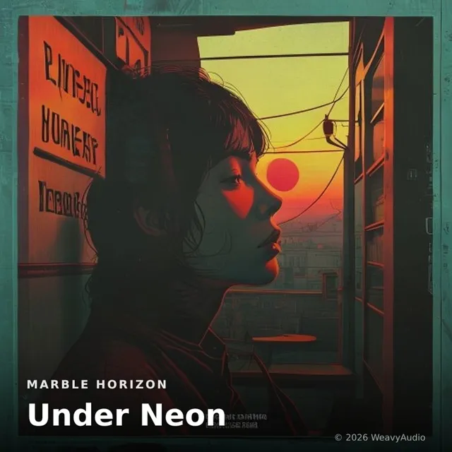 Under Neon – Marble Horizon, okładka