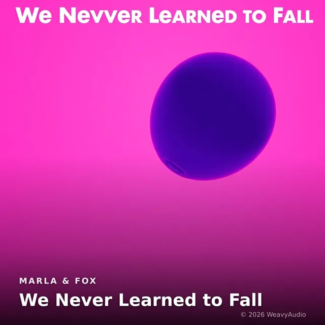 We Never Learned to Fall – Marla & Fox, okładka