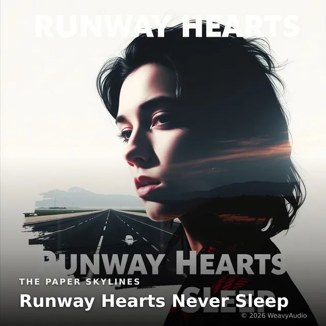 Runway Hearts Never Sleep – The Paper Skylines, okładka