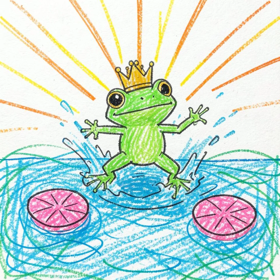 Zielona Księżniczka by Tęczowe Nutki — Kids & Fairy Tale Upbeat cover art on WeavyAudio