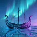 Aurora War Code by Ember & Prism — Nordic Bass Dark cover art on WeavyAudio