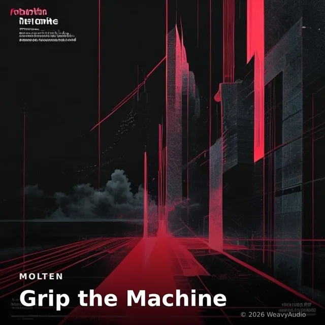 Grip the Machine – Molten, okładka