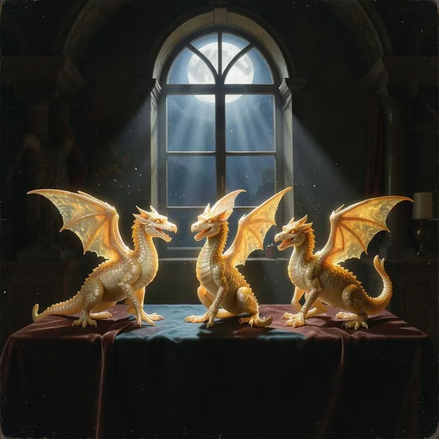 Breathe in moonlight – Pocket Dragons, okładka