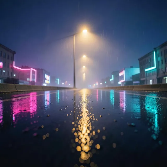 Tokyo Rain Won't Wait For Me by Midori Static — City Pop Mellow cover art on WeavyAudio
