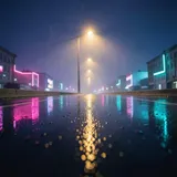 Tokyo Rain Won't Wait For Me by Midori Static — City Pop Mellow cover art on WeavyAudio
