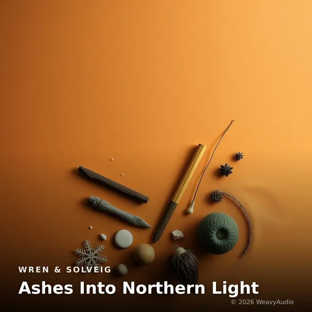 Ashes Into Northern Light – Wren & Solveig, okładka