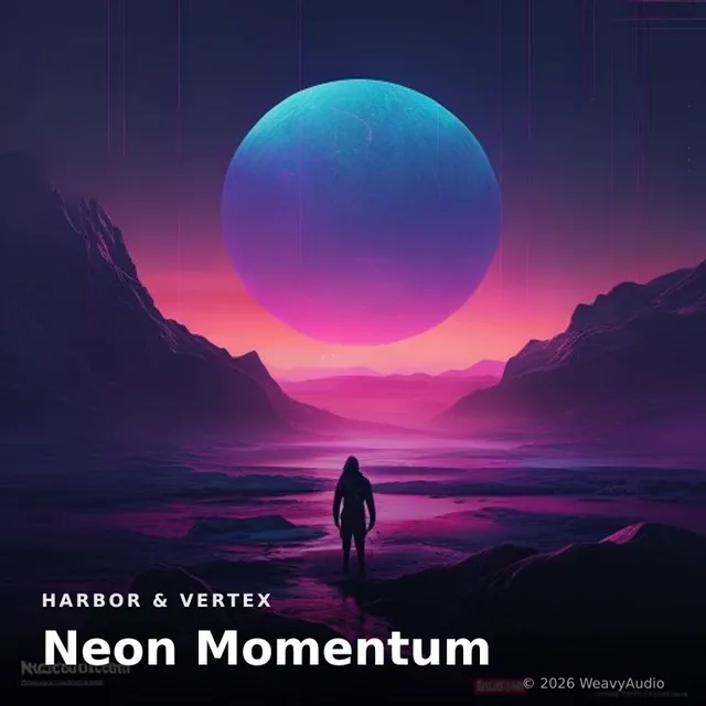 Neon Momentum – Harbor & Vertex, okładka