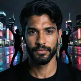 Neon Momentum — Harbor & Vertex cover art