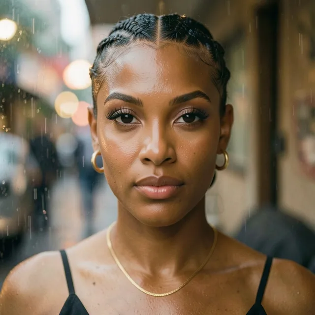 We are stepping in the mirrors in the rain – DJ Zonke, okładka
